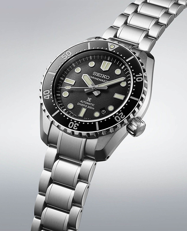 Часы Seiko Prospex Marinemaster SLA079 — механические, сталь металл