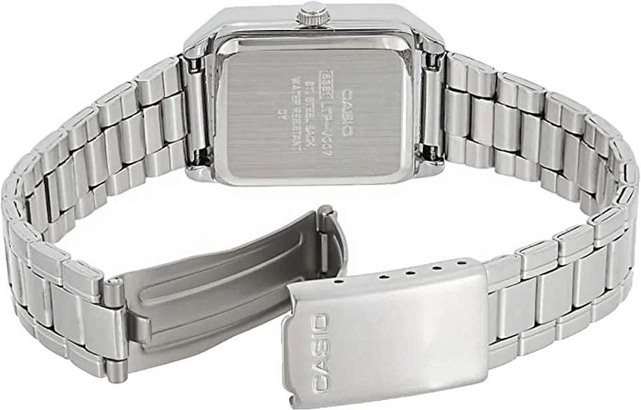 Часы Casio Collection LTP-V007D-1B — кварцевые, сталь металл