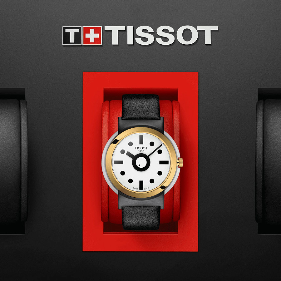 Часы Tissot Heritage Memphis Gent T134.410.27.011.00 — кварцевые, Швейцария, мужские