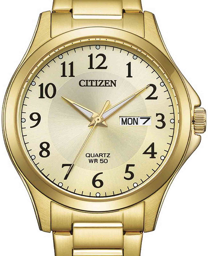 Часы Citizen Basic BF2028-83P — металл сталь, Япония