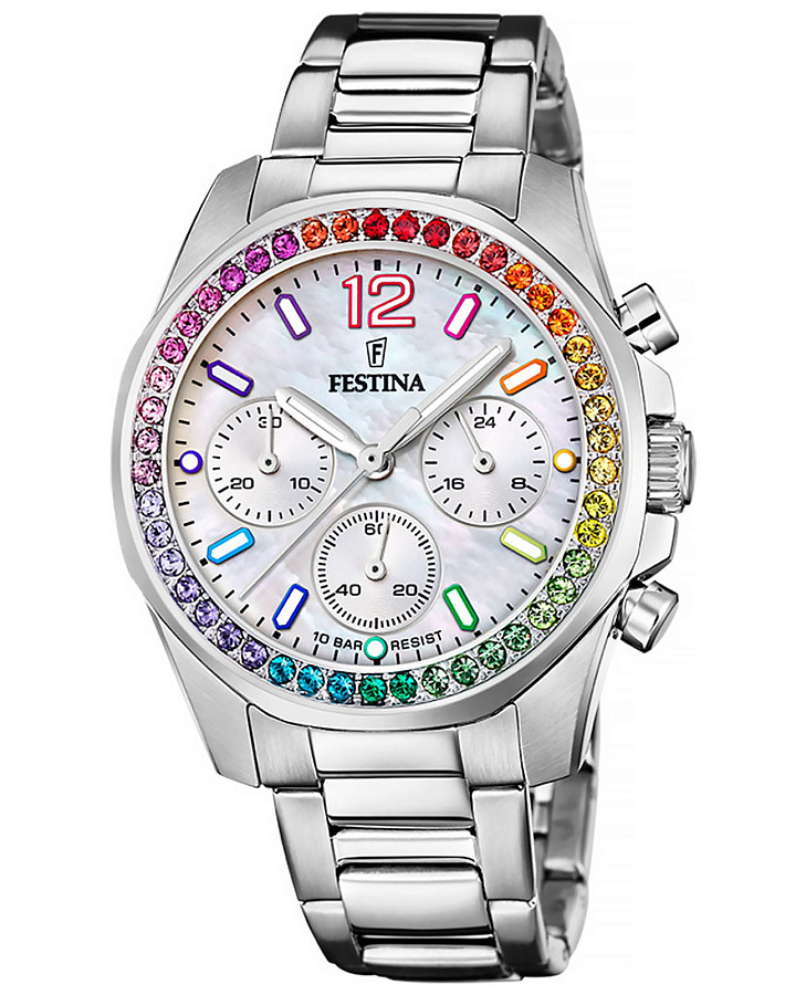 Часы Festina Boyfriend F20606/2 — женские, перламутровый