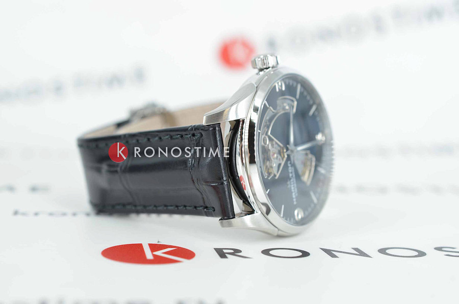 Часы Hamilton Jazzmaster Open Heart Auto H32705731 — кожаный, мужские