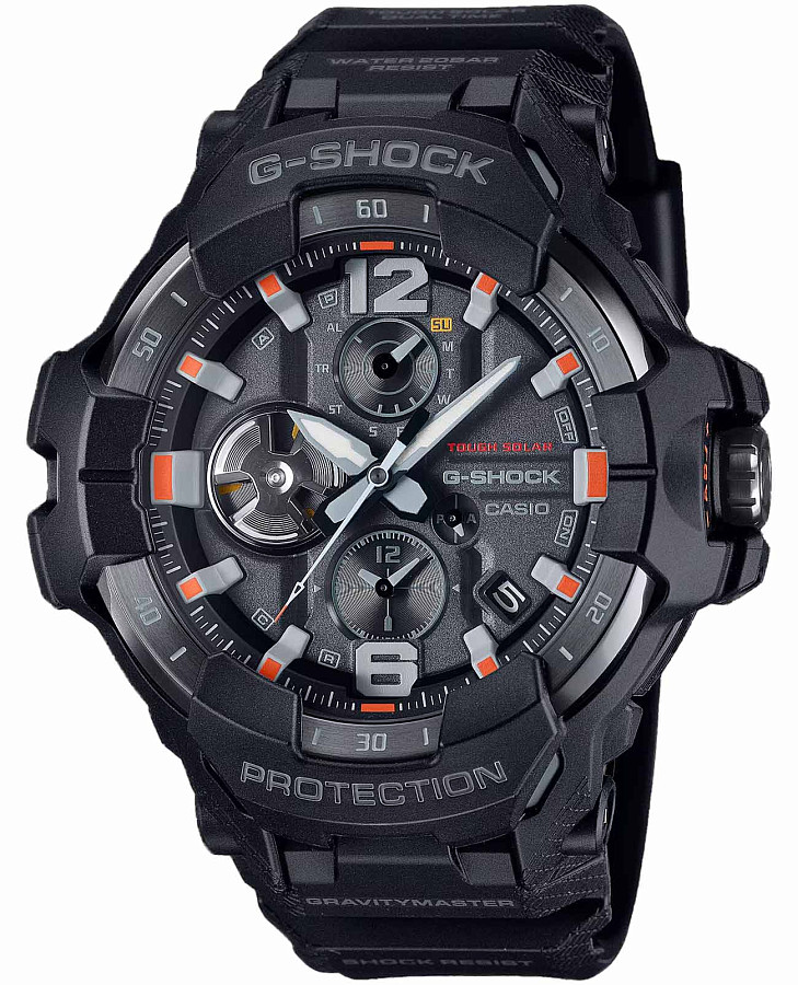 Часы Casio G-Shock GR-B300EC-1A — мужские, черный