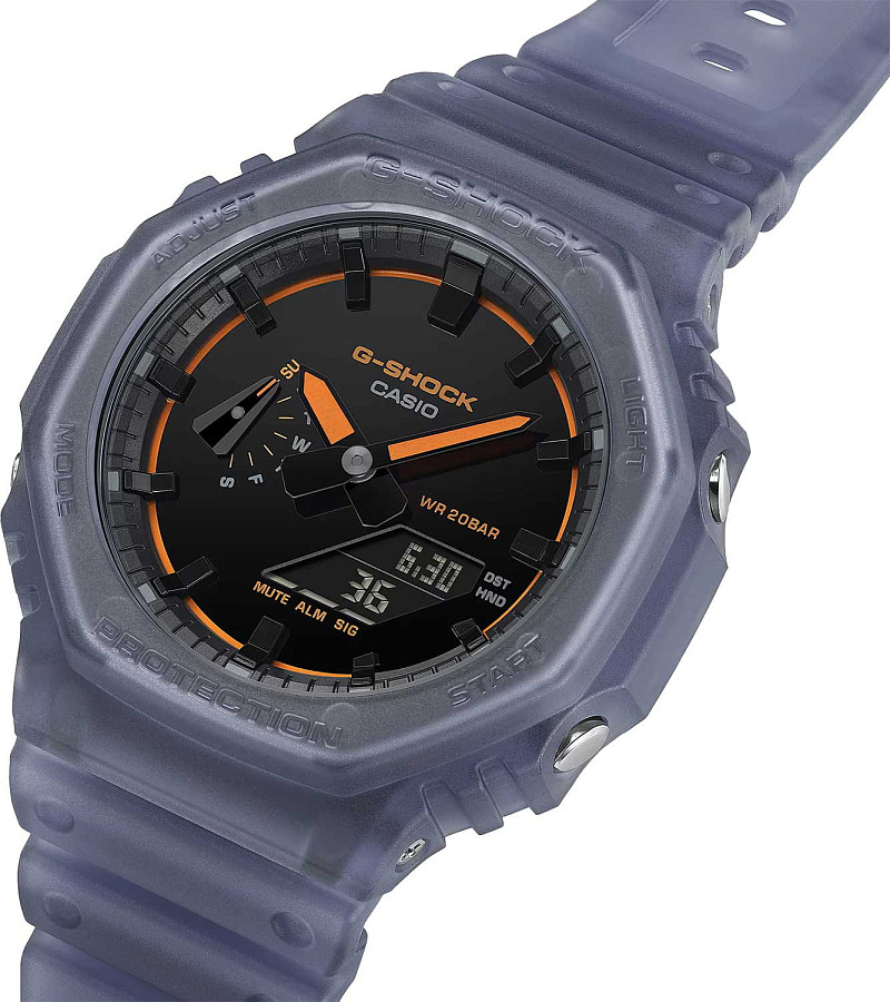 Часы Casio G-Shock GA-2100K-2A — кварцевые, карбон пластик