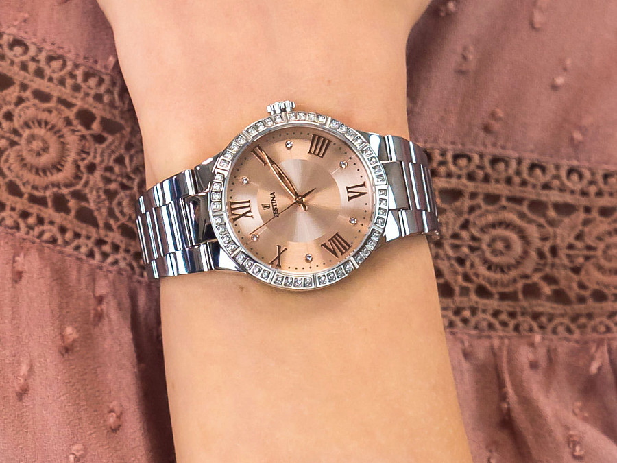 Часы Festina Boyfriend F16719/3 — кварцевые, сталь