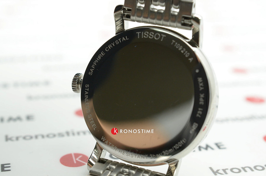Часы Tissot Everytime Small T109.210.11.033.00 — белый, сталь металл