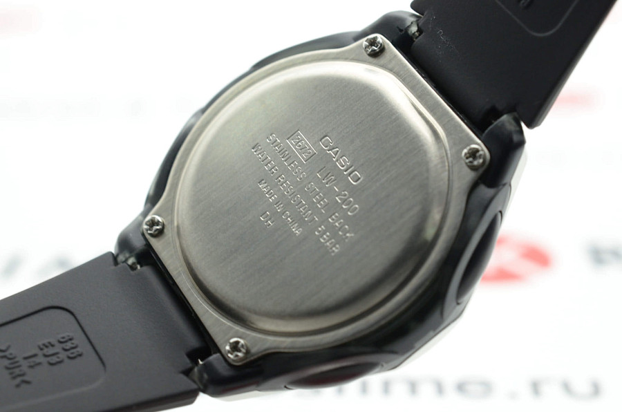 Часы Casio Collection LW-200-1A — Япония, кварцевые