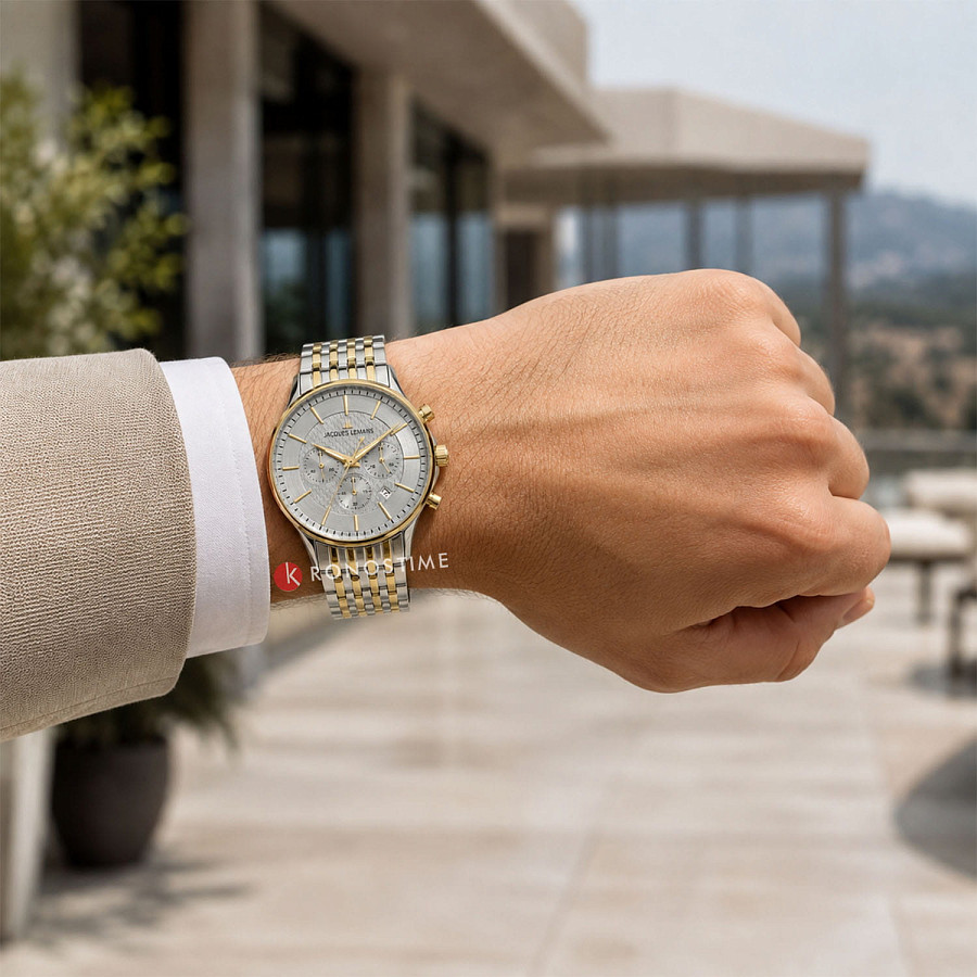 Часы Jacques Lemans Classic 1-2228J — металл сталь, Австрия
