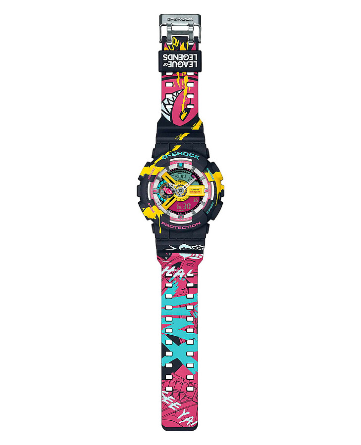 Часы Casio G-Shock GA-110LL-1ADR (GA-110LL-1A) — мужские, полимер
