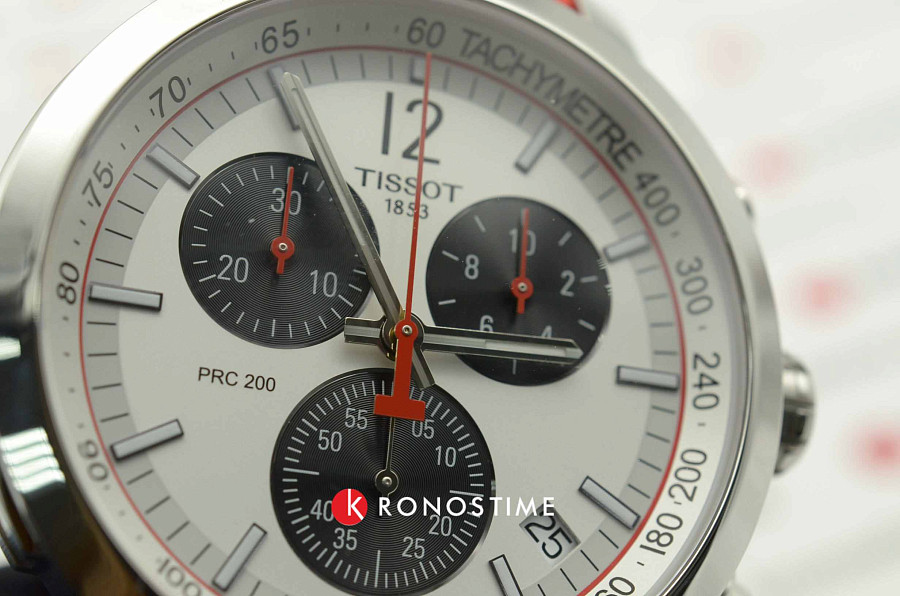 Часы Tissot PRC 200 IIHF Swiss Edition T114.417.17.037.01 — белый, сталь металл
