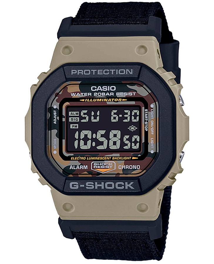 Часы Casio G-Shock DW-5610SUS-5 — мужские, черный