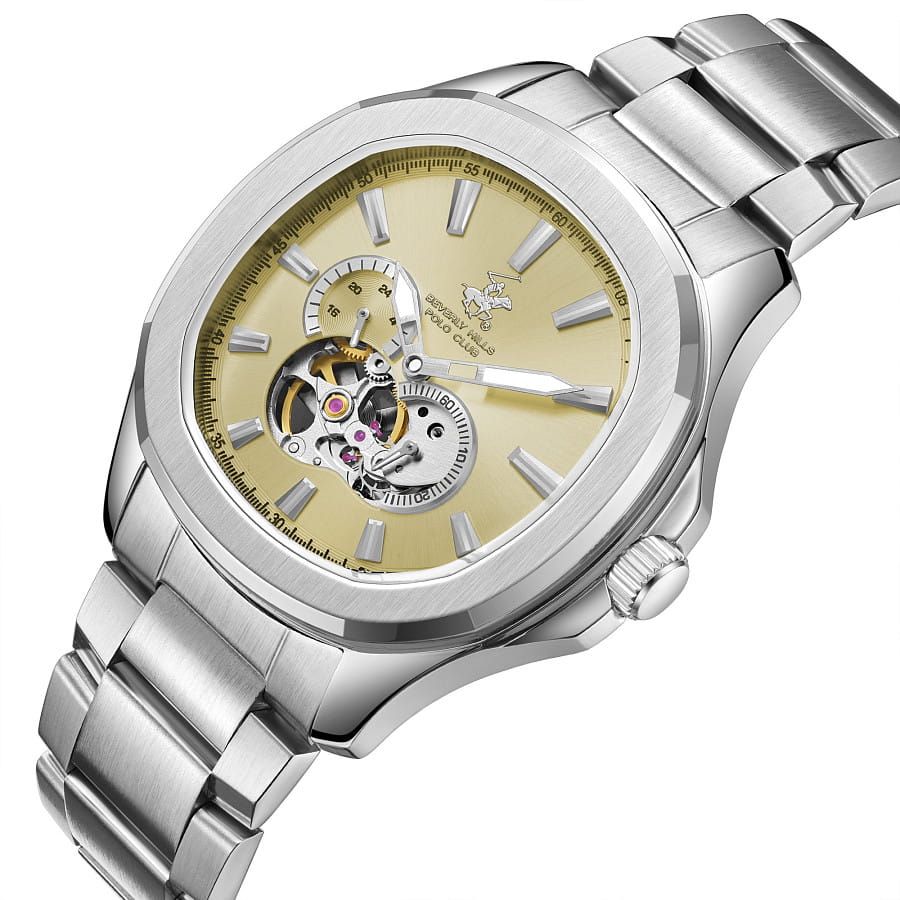 Часы Beverly Hills Polo Club BP3728X.310 — механические, металл сталь