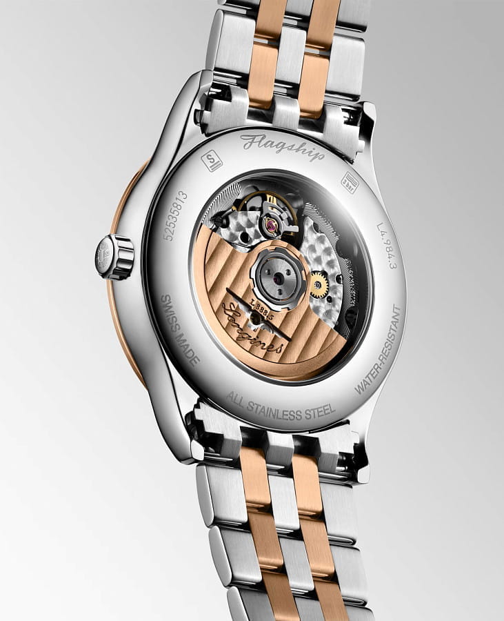 Часы Longines Flagship Classic 40 mm L4.984.3.08.7 — механические, сталь металл