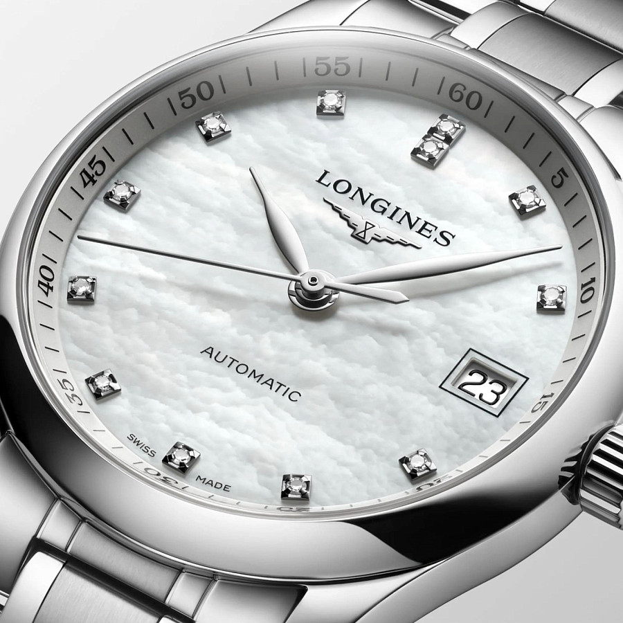 Часы Longines Master Collection L2.357.4.87.6 — женские, нержавеющая сталь