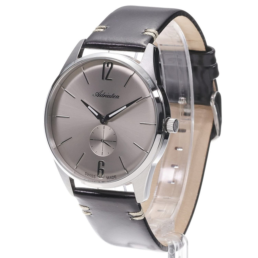 Часы Adriatica Vintage A8264.5257XLQ — кожаный, мужские