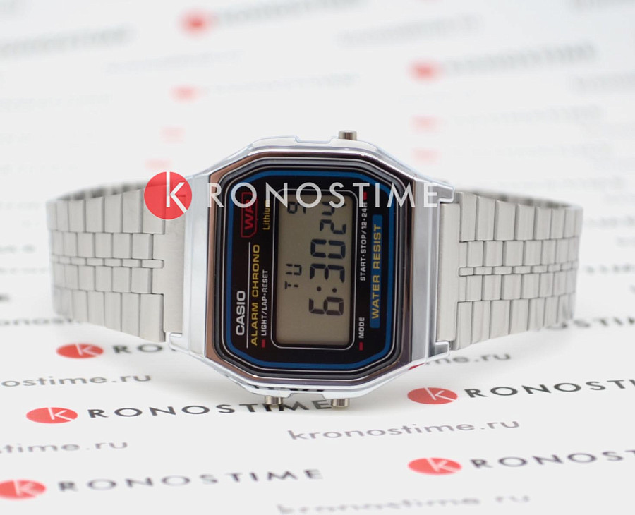 Часы Casio Vintage A159W-N1DF (A159W-N1) — Япония, кварцевые