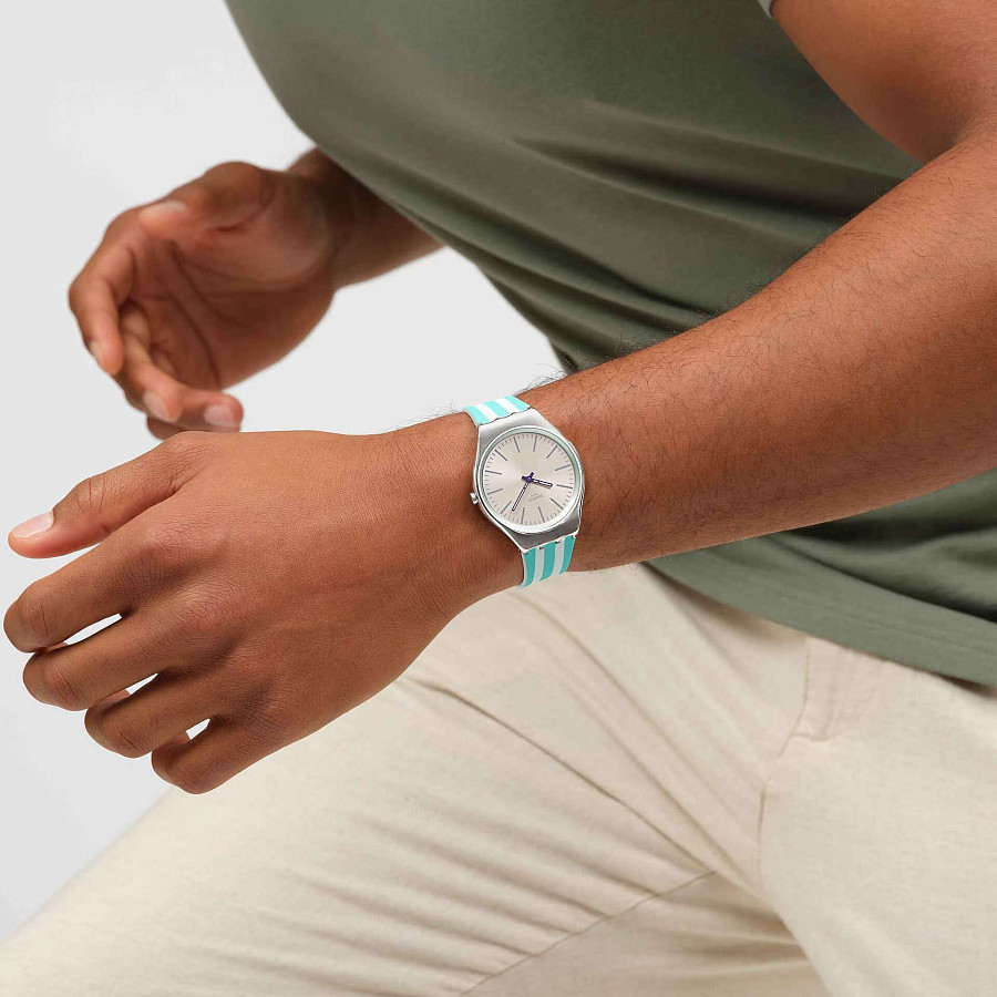 Часы Swatch Beach Hour SYXS160 — Швейцария, кварцевые