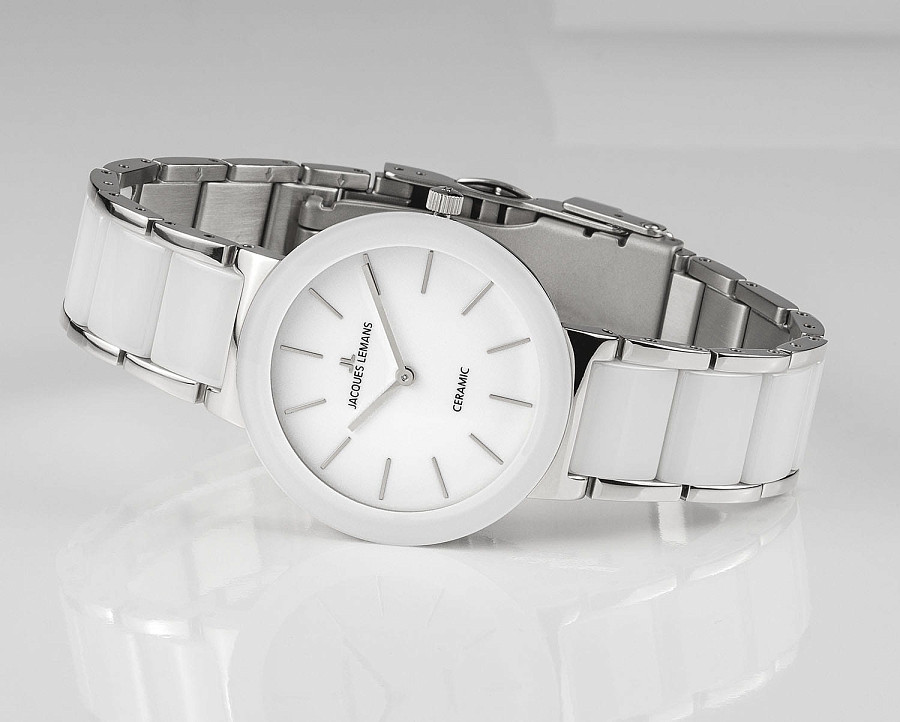 Часы Jacques Lemans High Tech Ceramic 42-8B — сталь металл, Австрия
