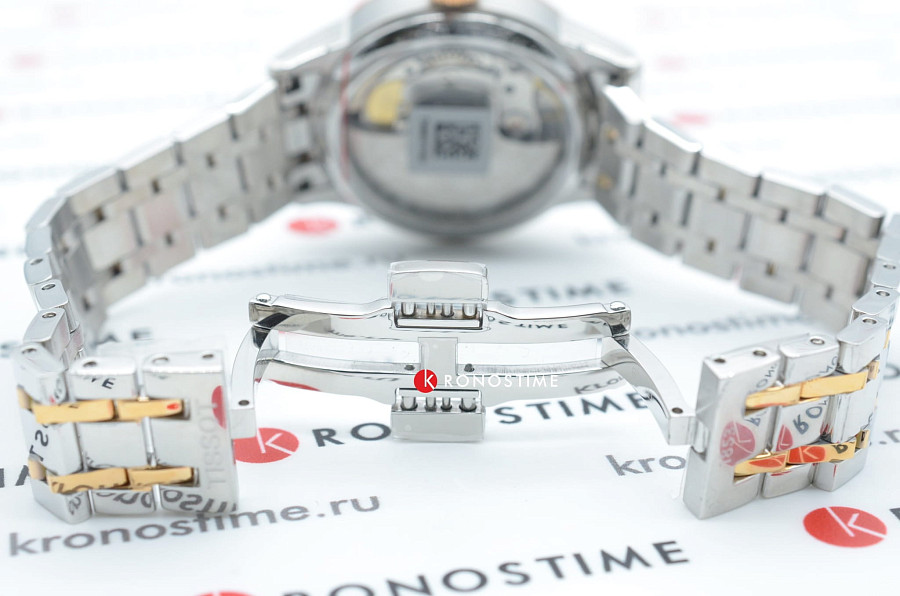Часы Tissot Chemin des Tourelles Powermatic 80 Lady T099.207.22.118.02 — сталь металл