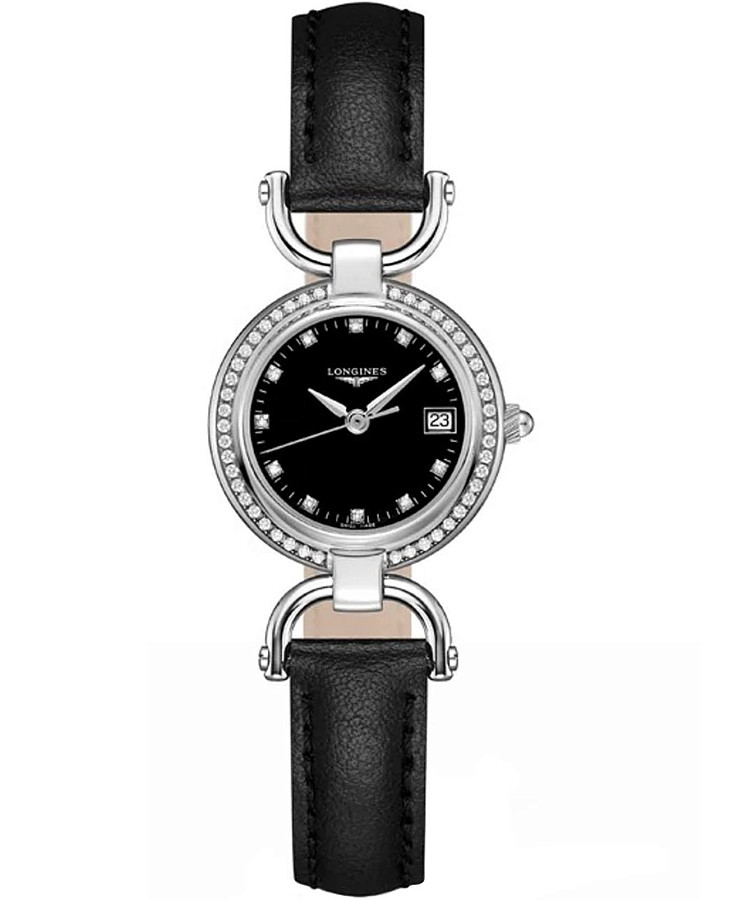 Часы Longines Equestrian Collection L6.130.0.57.0 — женские, черный