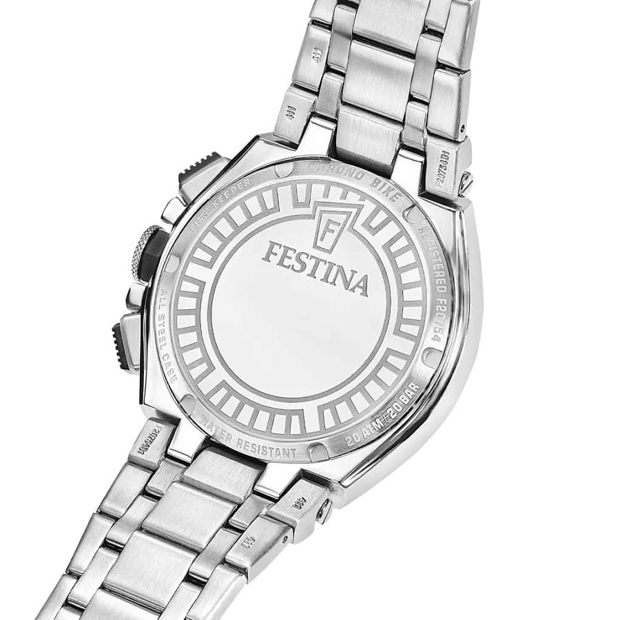 Часы Festina Chrono Bike F20754/3 — кварцевые, металл сталь