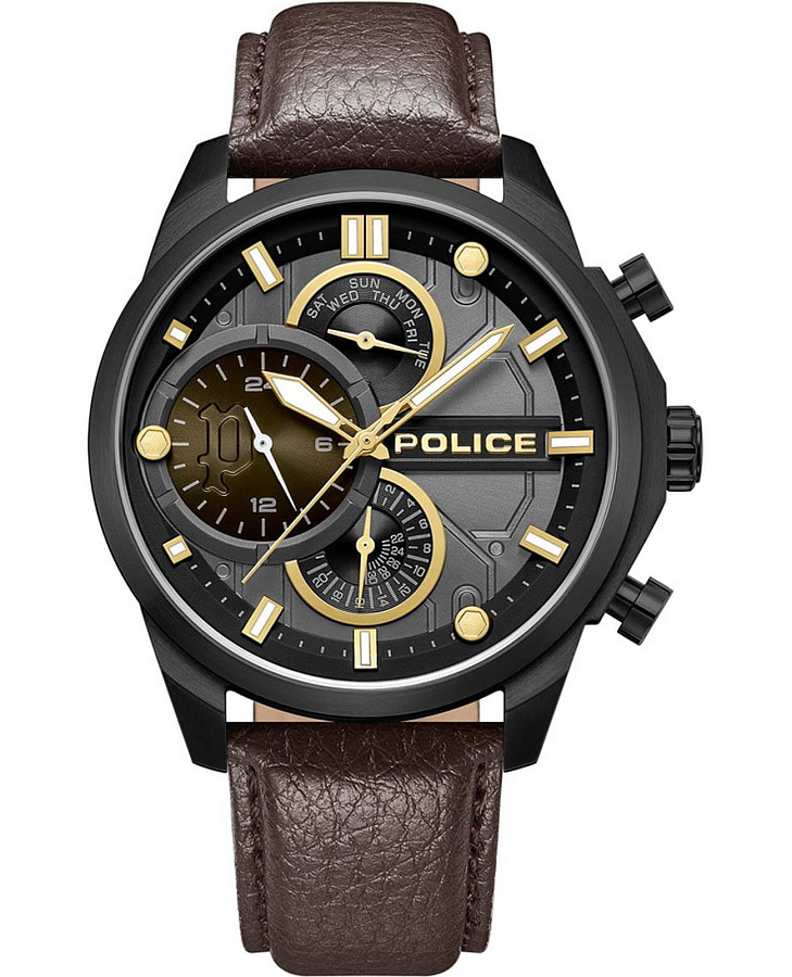Часы Police Reactor PEWGF0039203 — мужские, черный