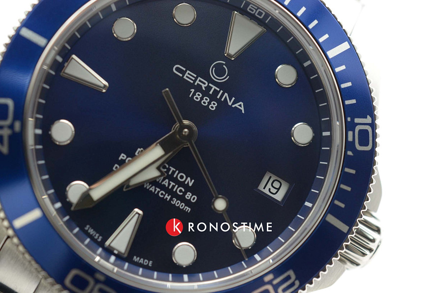 Часы Certina DS Action Diver Powermatic C032.807.11.041.00 — мужские, нержавеющая сталь