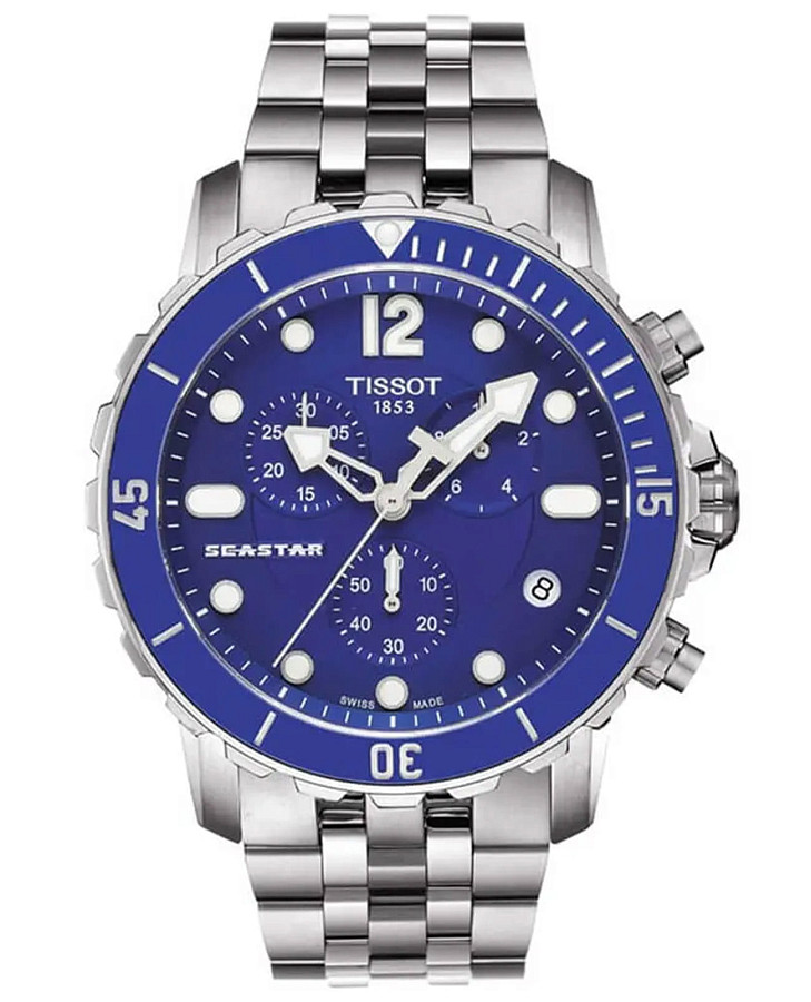 Часы Tissot Seastar 1000 T066.417.11.047.00 — мужские, синий