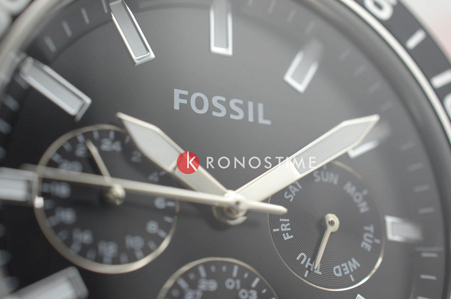 Часы Fossil Bannon BQ2494 — сталь, США