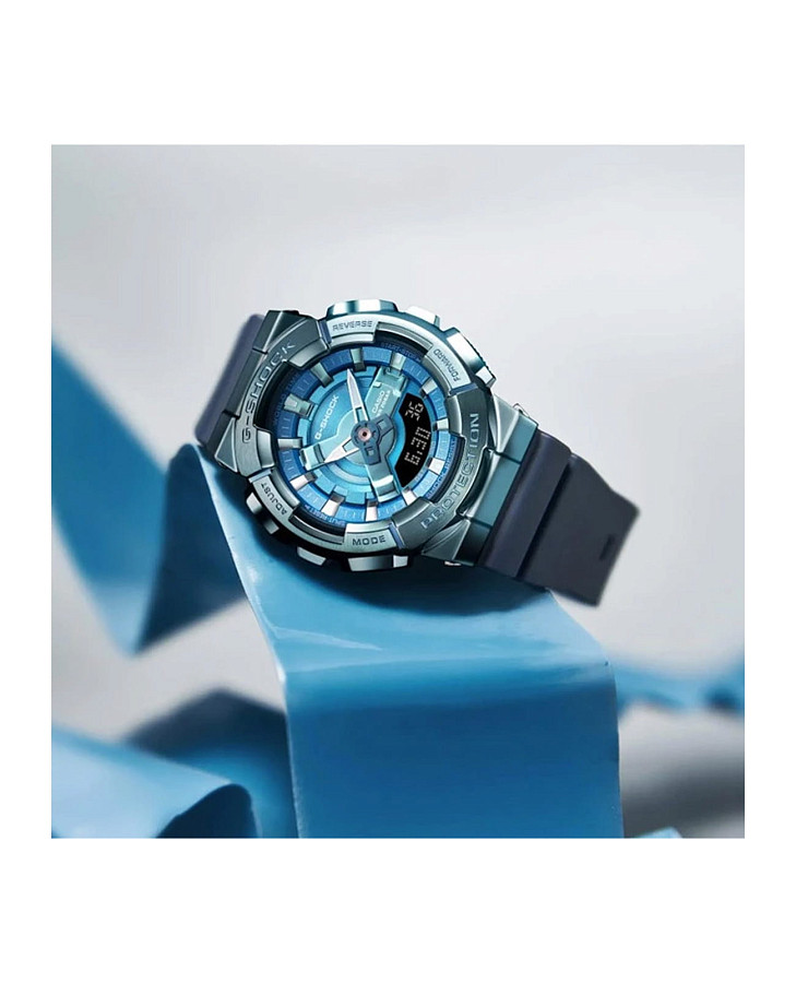 Часы Casio G-Shock GM-S110LB-2ADR (GM-S110LB-2A) — мужские, пластик