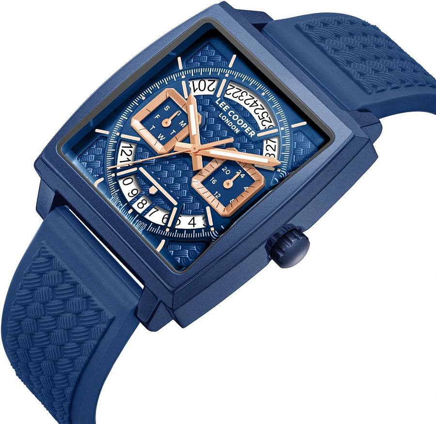 Часы Lee Cooper LC08065.999 — кварцевые, суперметалл металл