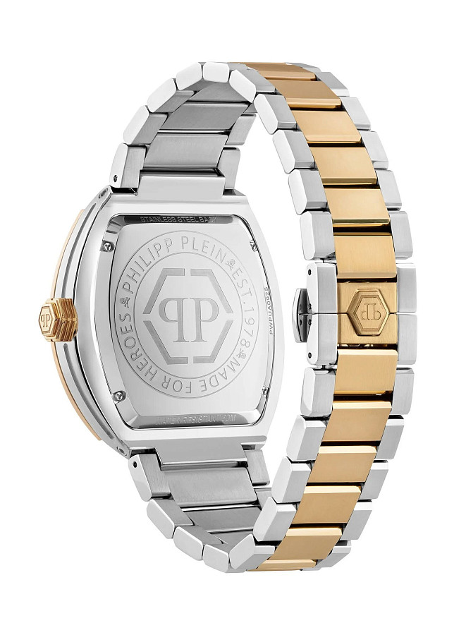 Часы Philipp Plein Hexagon Phantom PWPUA0925 — кварцевые, сталь металл