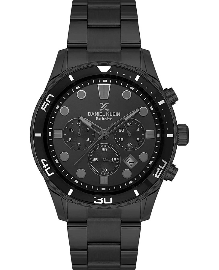 Часы Daniel Klein Exclusive DK.1.13805-5 — мужские, черный