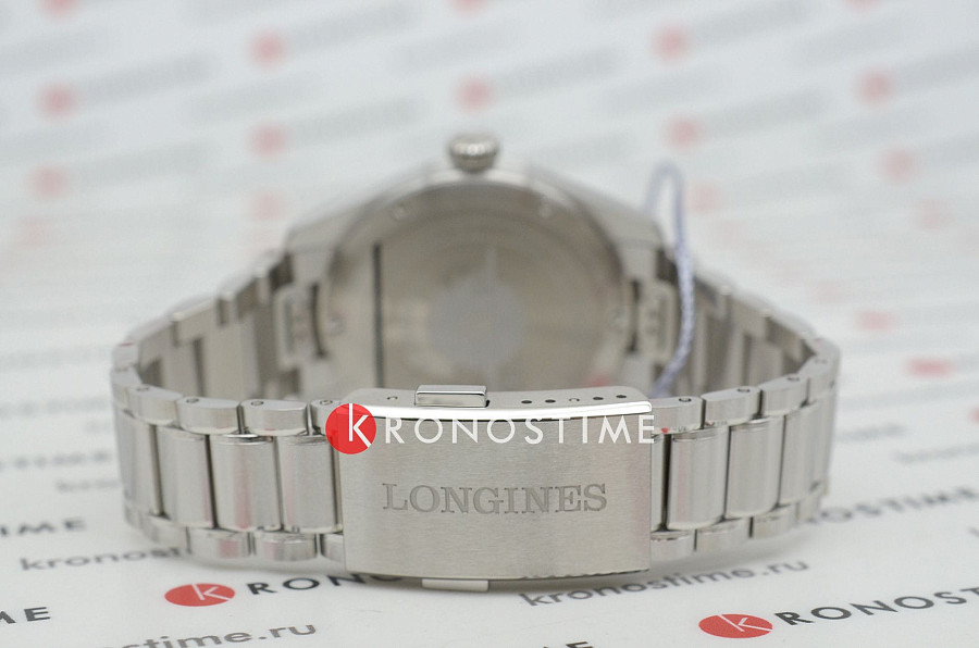 Часы Longines Spirit L3.410.4.53.6 — черный, сталь