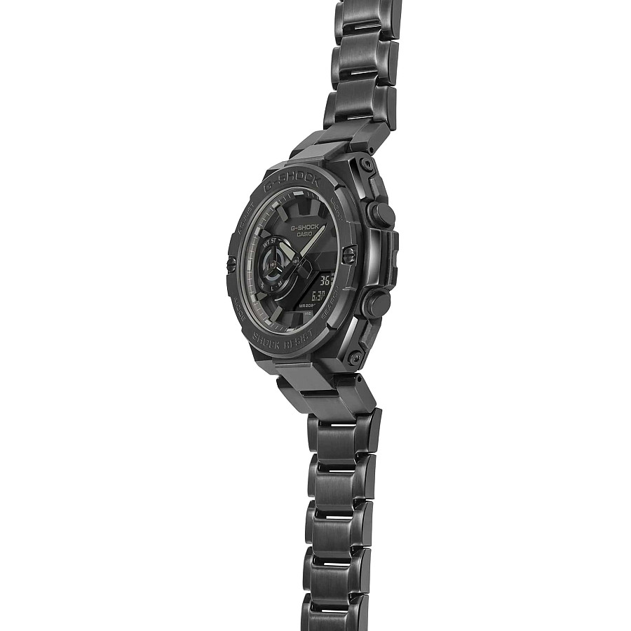 Часы Casio G-Shock GST-B500BD-1ADR (GST-B500BD-1A) — нержавеющая сталь, мужские