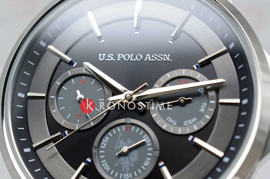 Часы U.S. Polo Assn. Crossing USPA1000B-02 — нержавеющая сталь, мужские