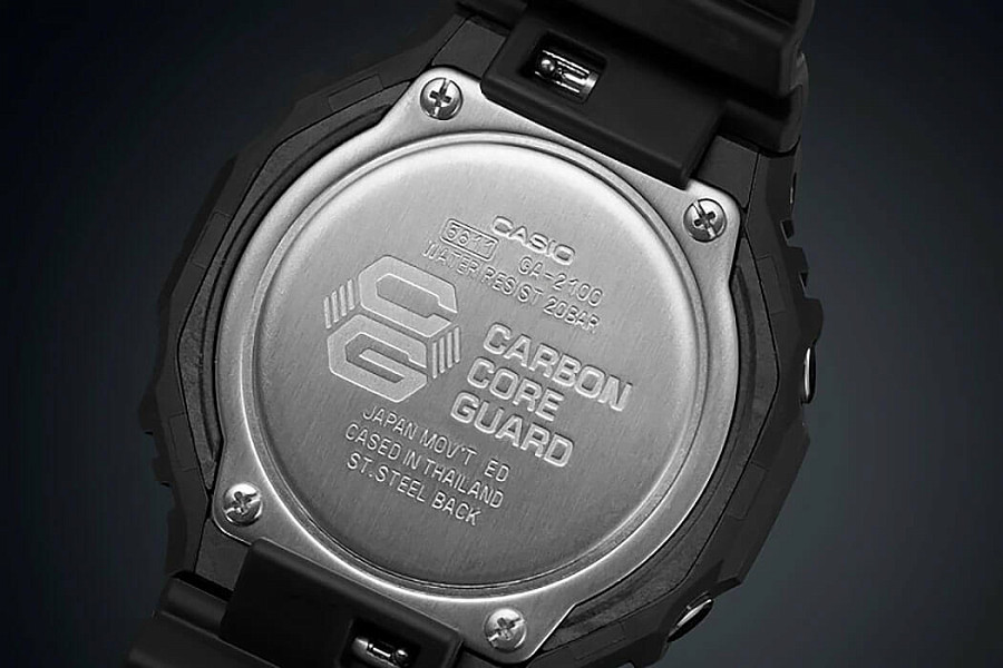 Часы Casio G-Shock GA-2100-1ADR (GA-2100-1A) — мужские, пластик