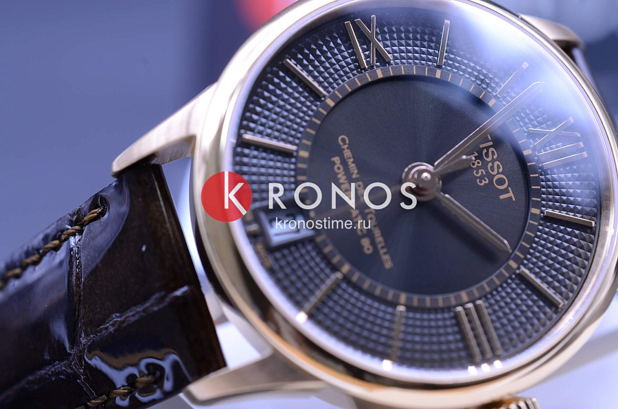 Часы Tissot Chemin des Tourelles Powermatic 80 Lady T099.207.36.448.00 — артикул T0992073644800