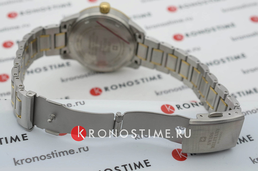 Часы Swiss Military by Chrono Сверхточные SM34089.04 — женские, нержавеющая сталь