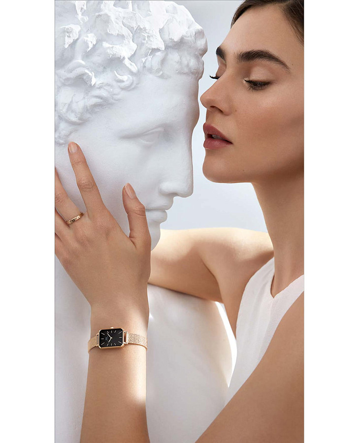 Часы Daniel Wellington Quadro DW00100432 — кварцевые, сталь