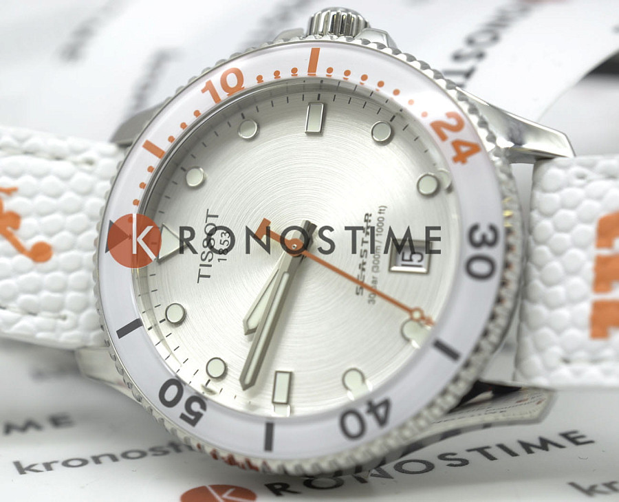 Часы Tissot Seastar Wilson Wnba T120.410.17.011.00 — Швейцария, кварцевые