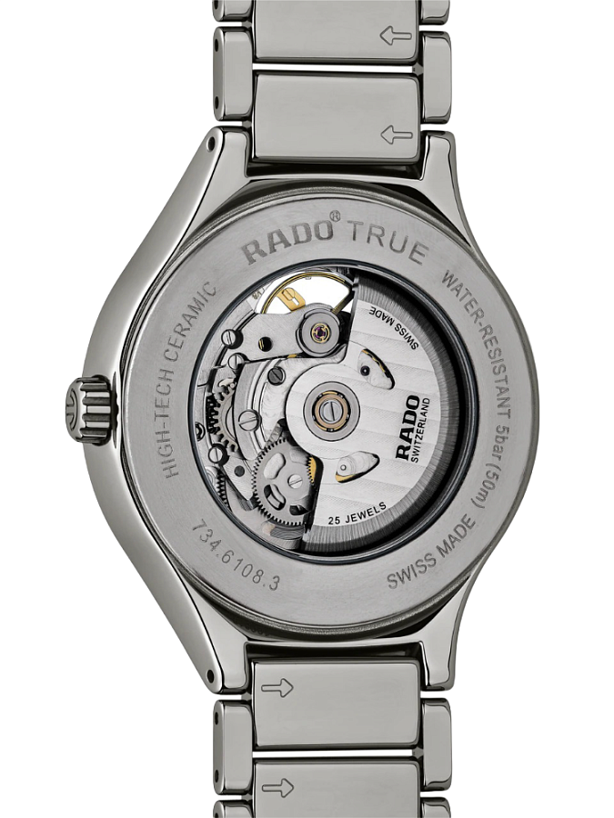 Часы Rado True Secret Diamonds R27108732 — механические, керамика