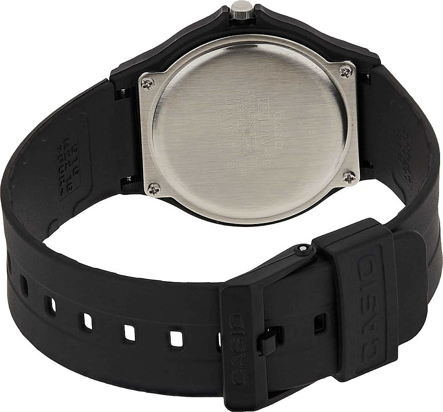Часы Casio Collection MW-59-7EVDF (MW-59-7E) — кварцевые, пластик