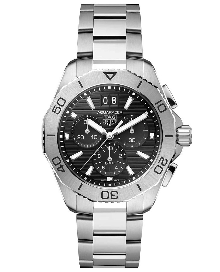 Часы TAG Heuer Aquaracer Professional 200 Date CBP1110.BA0627 — мужские, черный