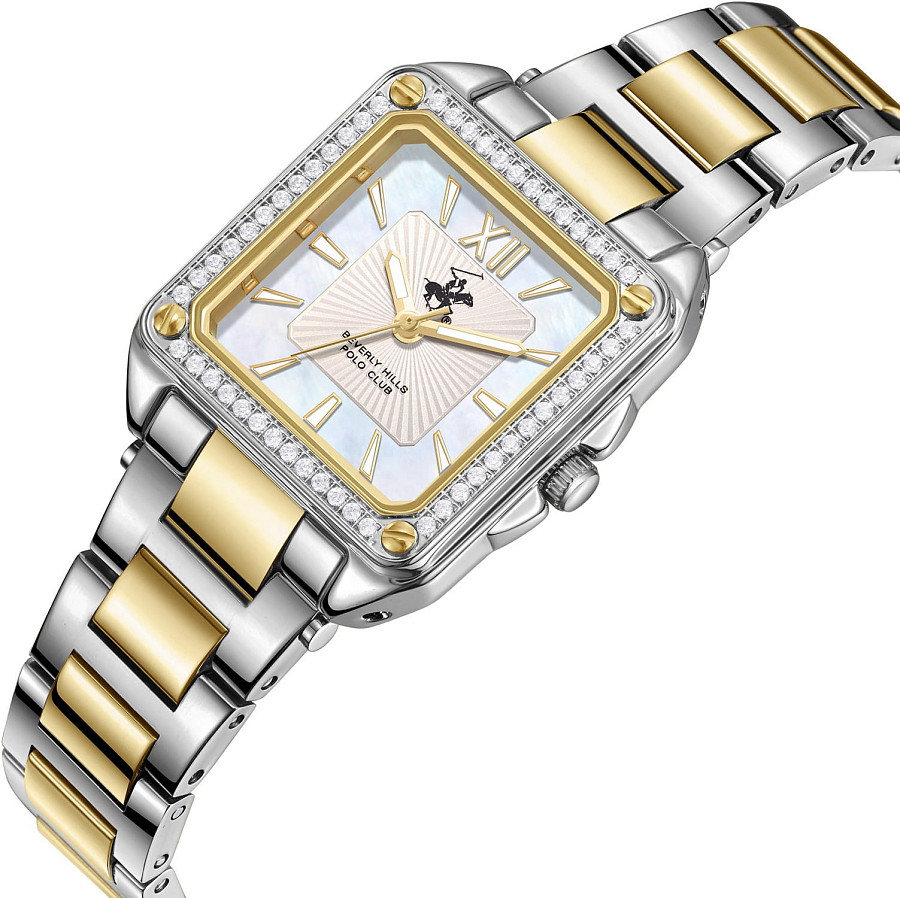 Часы Beverly Hills Polo Club BP3671C.220 — нержавеющая сталь с ip-покрытием, женские