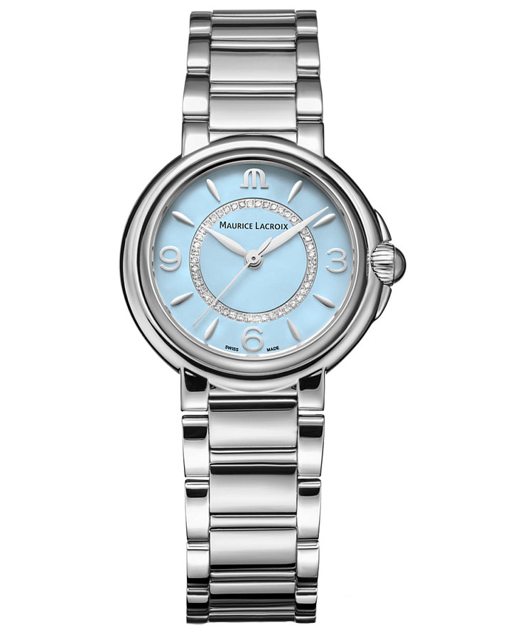 Часы Maurice Lacroix FIABA Colours Edition FA1104-SS002-E20-1 — женские, голубой
