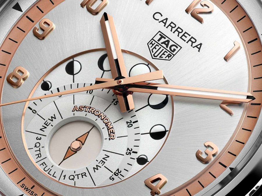 Часы TAG Heuer Carrera Astronomer WBX2111.BD0002 — механические, металл сталь