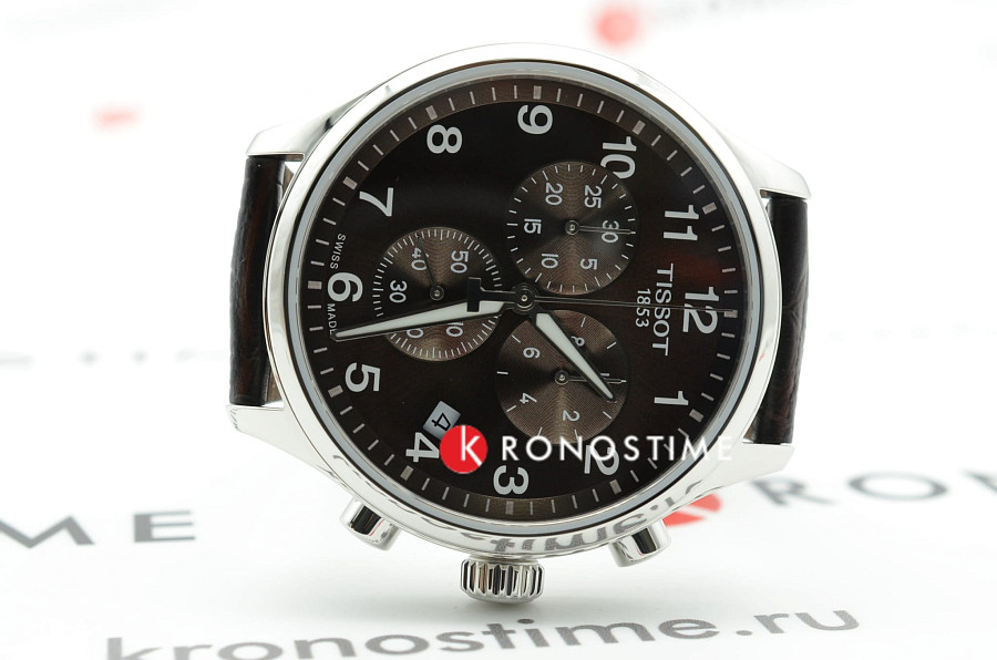Часы Tissot Chrono XL Classic T116.617.16.297.00 — кварцевые, Швейцария, мужские