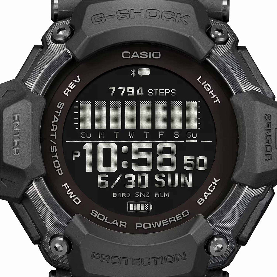 Часы Casio G-Shock GBD-H2000-1BDR (GBD-H2000-1B) — электронные, пластик