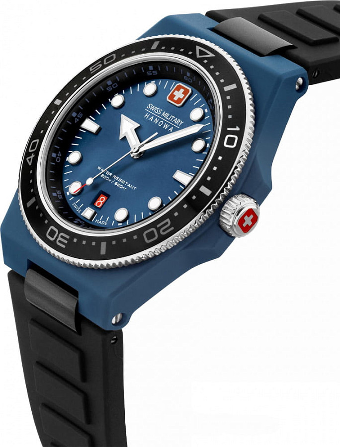 Часы Swiss Military Hanowa Ocean Pioneer SMWGN0001184 — металл сталь, Швейцария